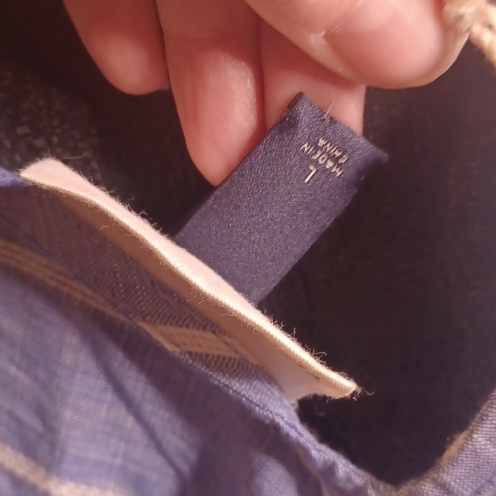 Universal Thread Light Blue and White Striped Midi Dress - Picture 5 of 6